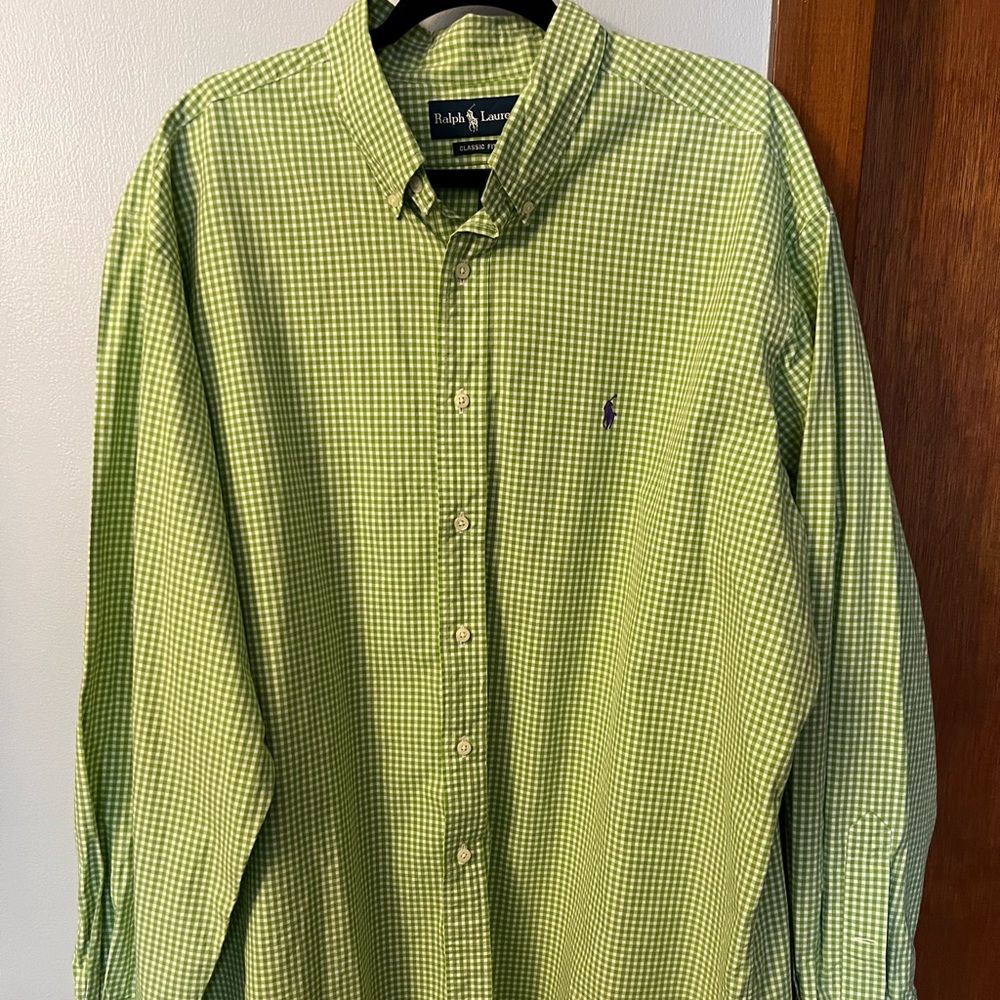 Ralph Lauren Dress Shirt. Size XXL